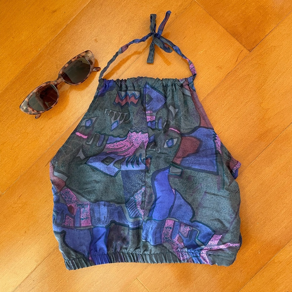 Retro Halter Top